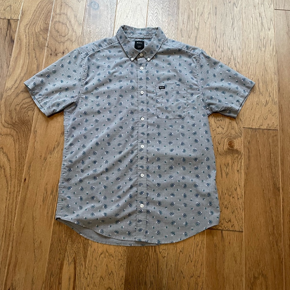 RVCA That’ll Do Slim Fit Button Down